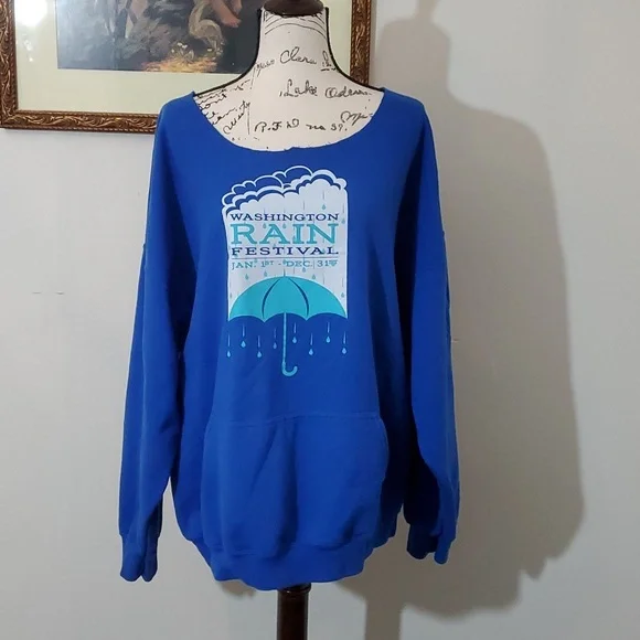 Washington Rain Festival sweatshirt - Picture 1 of 7